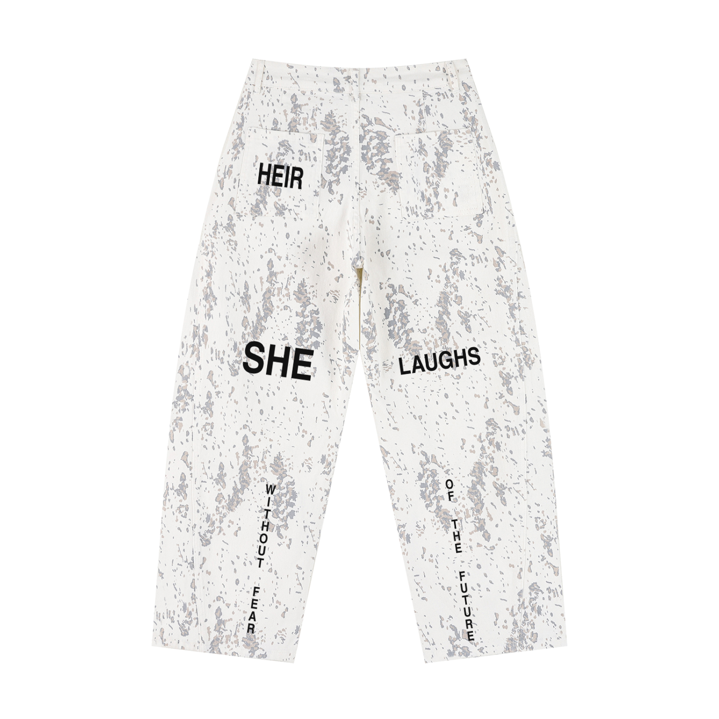 Her Strength & Dignity Barrel Leg Jeans