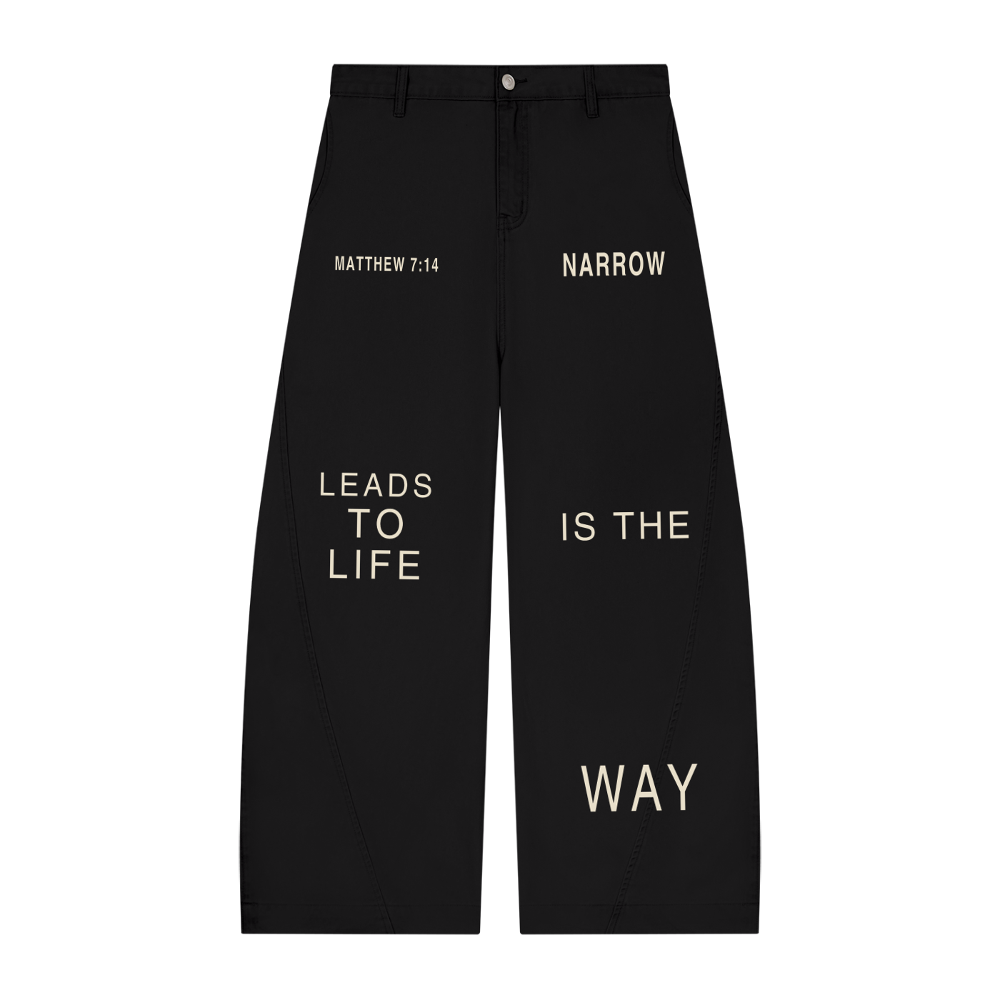 The Narrow Way Barrel Pants