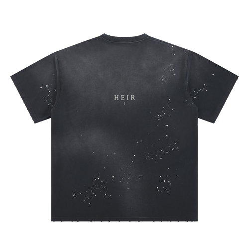 Cross Frayed Sunfade T-Shirt