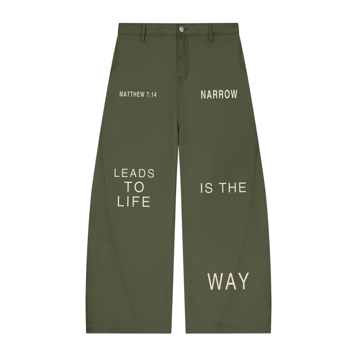 The Narrow Way Barrel Pants