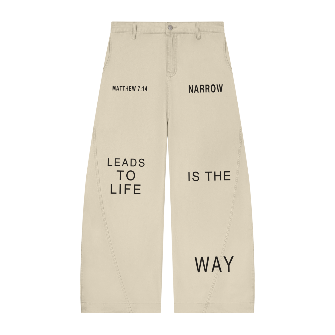 The Narrow Way Barrel Pants