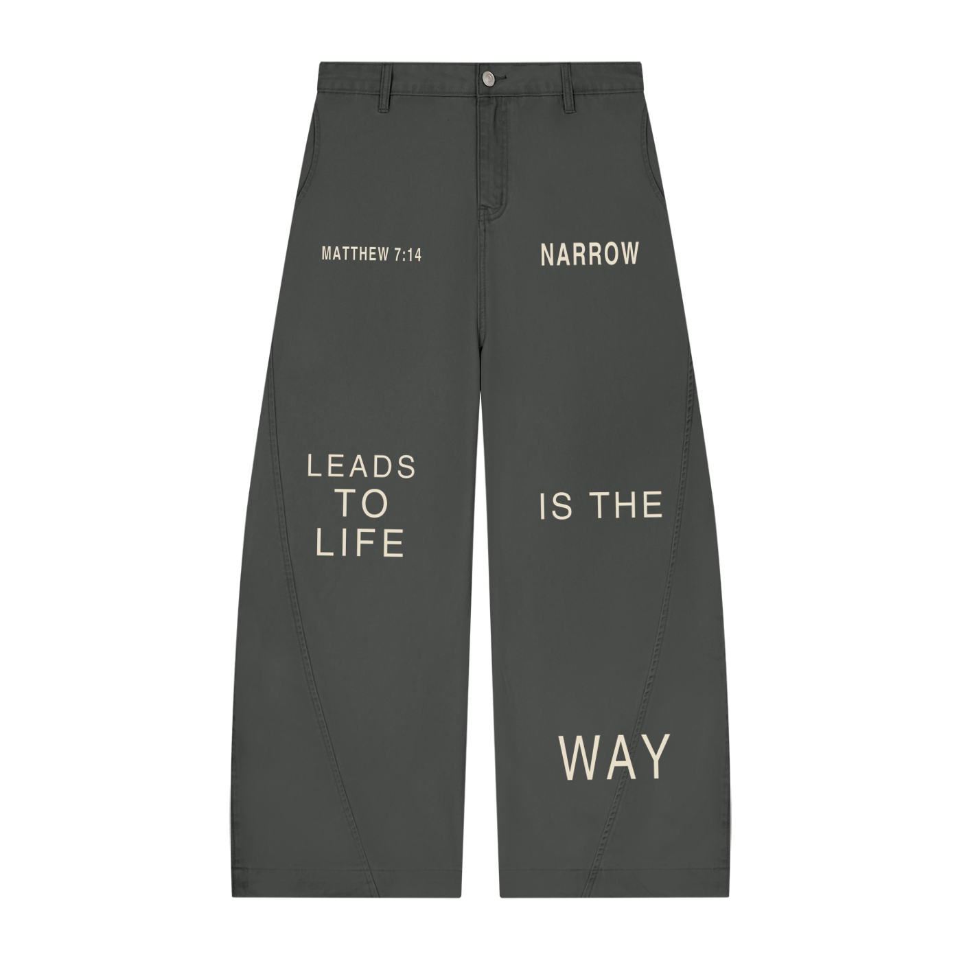 The Narrow Way Barrel Pants