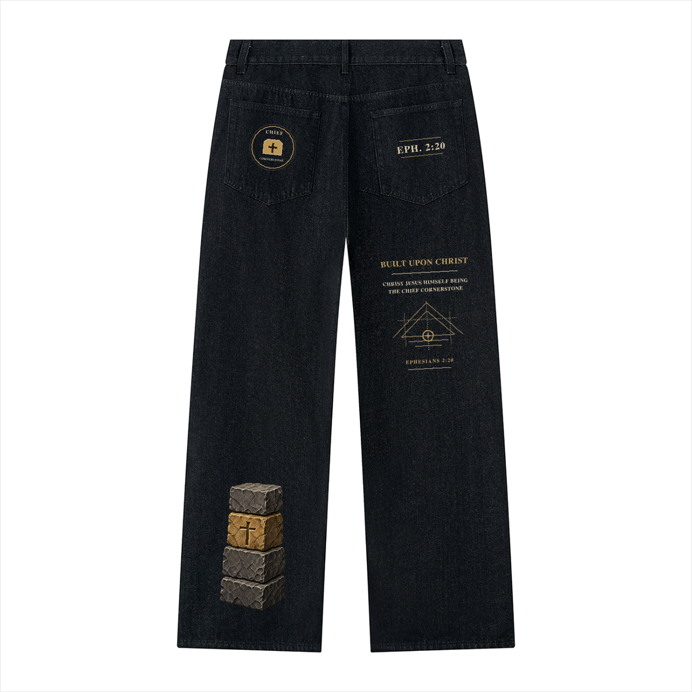 Chief Cornerstone Wide Leg Jeans